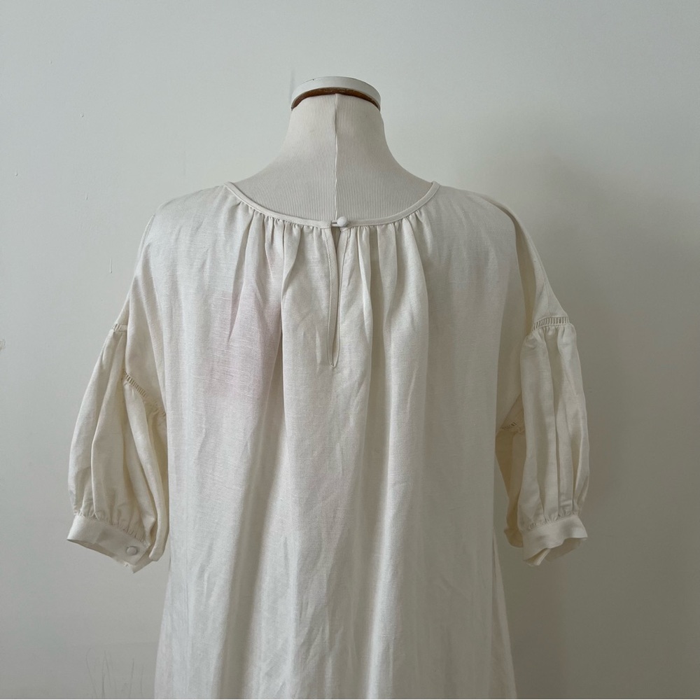 NWT Cult Gaia Aiko Dress Off-White M - Picture 10 of 11